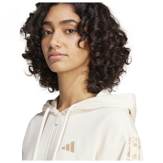 Adidas Γυναικεία ζακέτα Essentials Seasonals Animal French Terry Full-Zip Hoodie Adidas Γυναικεία ζακέτα Essentials Seasonals Animal French Terry Full-Zip Hoodie